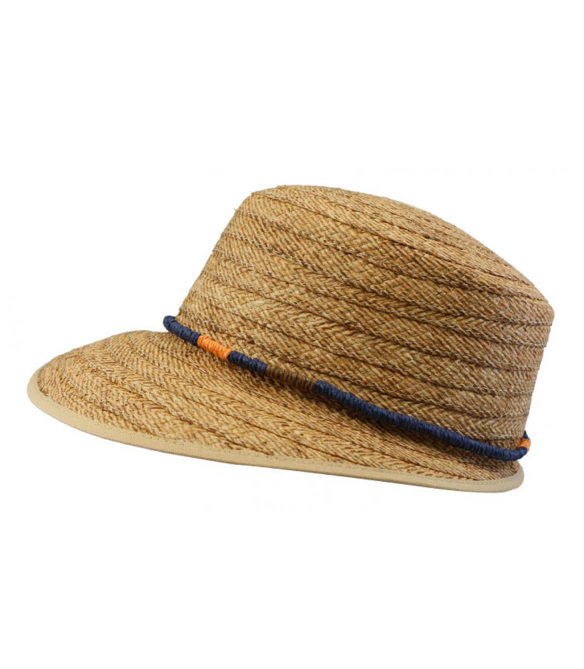 Conquest Raffia blue Herman Headwear Conquest Raffia blue Herman Headwear